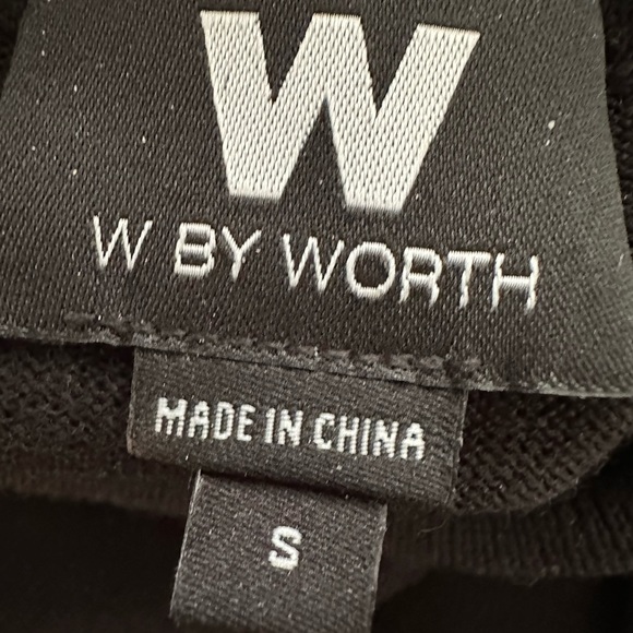 W by Worth modern wool sleeveless turtleneck dress size Small new with tags NWT - Picture 3 of 7